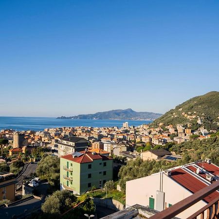 Apartament 093 - Casa Panorama, Vista Mare E Vista Portofino, 500 Metri Centro Di Chiavari, Posto Auto Gratis Incluso Zewnętrze zdjęcie